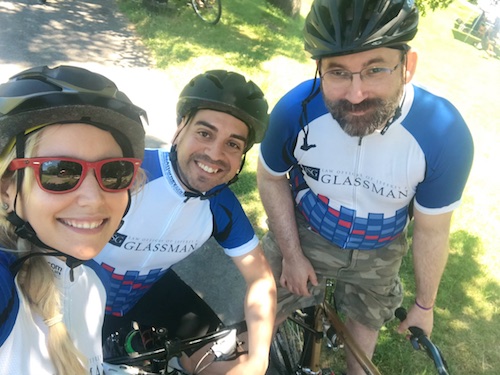 Group photo - Bikes Not Bombs Bike-A-Thon